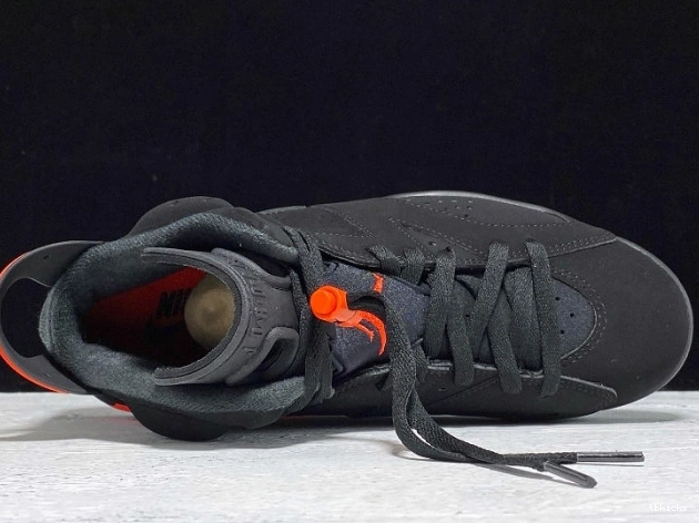 Cheap TBK Jordan 6 Black Infrared Retro OG Air 384664-060 0707